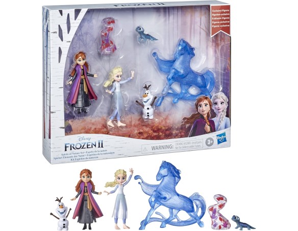 Hasbro Disney Frozen - Set personaggi Spiriti della Natura Frozen