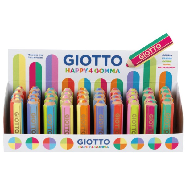 GOMMA da cancellare HAPPY 4 GIOTTO FILA offerta...