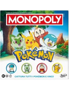 Pokemon | Monopoli Monopoly Pokémon Edition, gioco da...