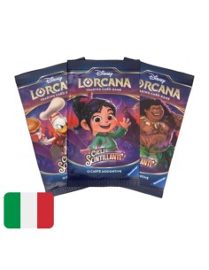 Carte Disney Lorcana Cieli Scintillanti Busta da 12 Carte...