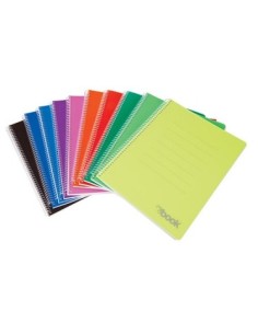 Quaderno Spiralato PPL MyBook A5 80fg no fori Bicolore 1rg
