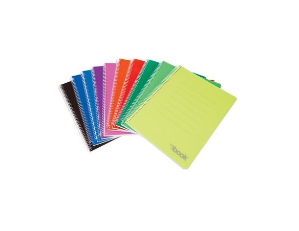 Quaderno Spiralato PPL MyBook A5 80fg no fori Bicolore 1rg