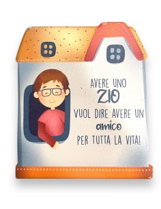 Magnete Targa avere uno zio vuol dire avere un amico per...