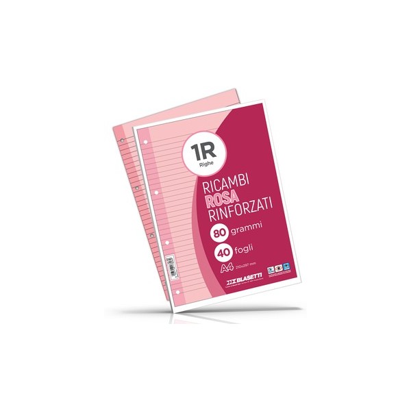 RICAMBI RINFORZATI 1 rigo rosa blasetti da 40...