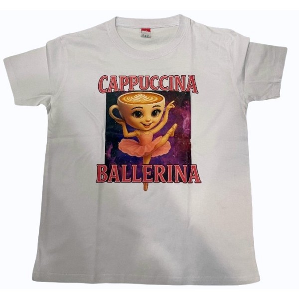 Italian Brainrot | T shirt in cotone Bimba...