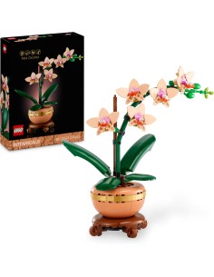 LEGO Botanicals Mini-Orchidea, Set di Fiori Finti con...