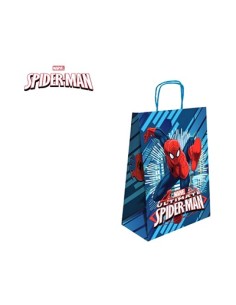 Spiderman | BUSTA REGALO CON CORDONCINO cm.24X10X32...