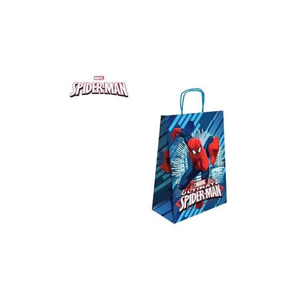 Spiderman | BUSTA REGALO CON CORDONCINO...