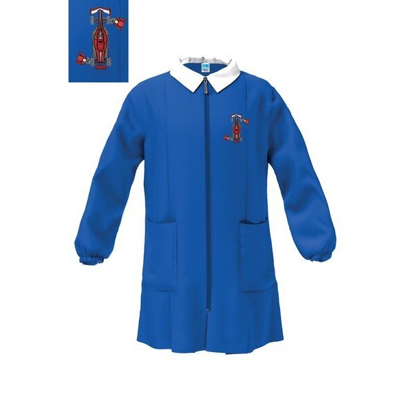 Grembiule con zip cerniera scuola elementare...
