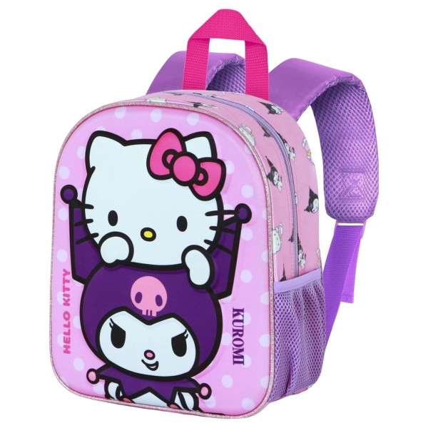 Hello Kitty e Kuromi - Zaino 3D 31cm per...