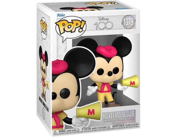 Funko Pop! Disney: Mickey Mouse Club - Mickey - (1379) Figura in Vinile da Collezione - Idea Regalo - Merchandising Ufficiale -