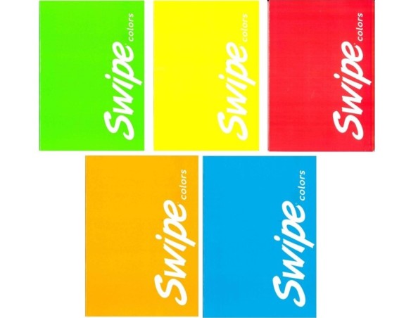 Maxi Quaderno Swipe Fluo 30 fogli + 1 80 g