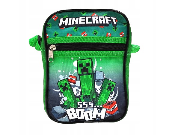 Minecraft | Borsa a tracolla da bambino Minecraft [Dimensione 21x16x6 cm]
