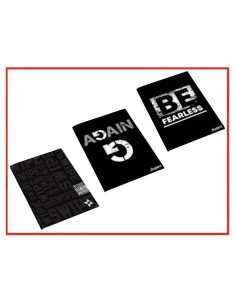 Maxi Quaderno Nero Swipe Urban Neri 30 fogli + 1 80 g