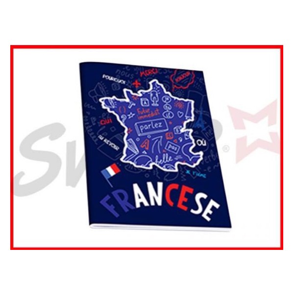 Maxi Quaderno Swipe Francese 30 fogli + 1 80 g