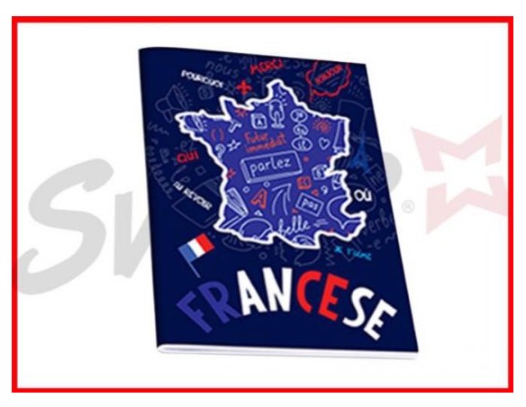 Maxi Quaderno Swipe Francese 30 fogli + 1 80 g