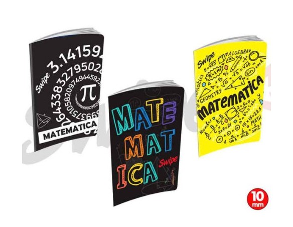 Maxi Quaderno Swipe Matematica 30 fogli + 1 80 g