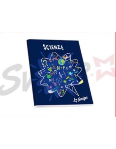 Maxi Quaderno Swipe Scienze 30 fogli + 1 80 g