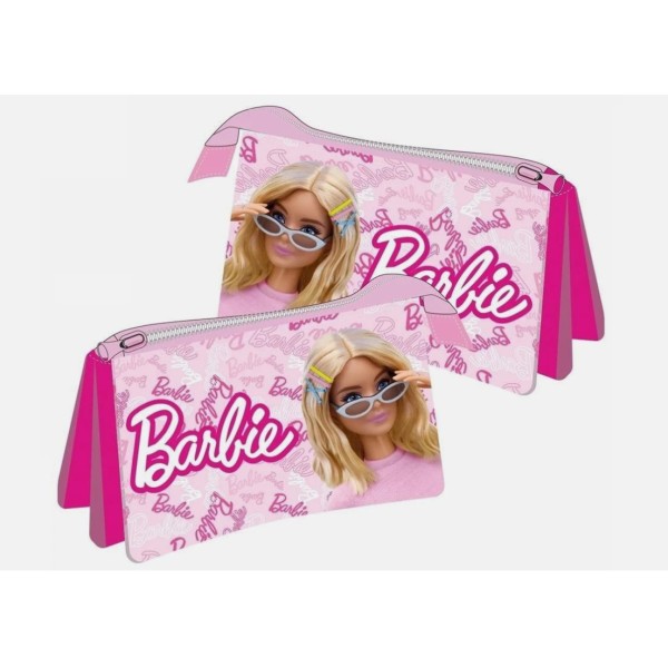 Barbie | astuccio barbie girl tre scomparti