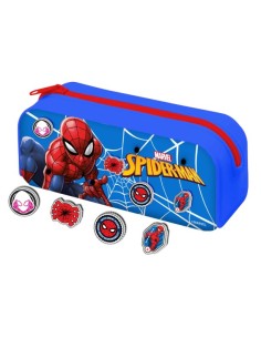 Spiderman | astuccio in silicone con 4 patch spiderman