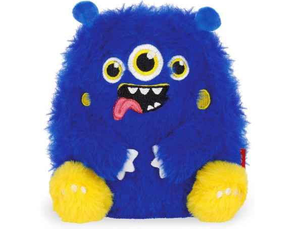 Legami Peluche Super Soft!, Tema Monster, Formato Mini, con Carta d'Identità Personalizzabile, Sta in Piedi da Solo, 14 x 15 x 