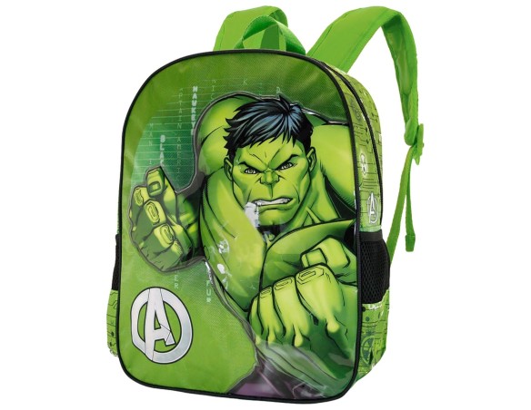 Hulk | Zaino adattabile 39cm Hulk Avengers scuola asilo