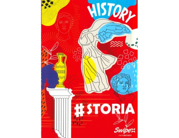 Maxi Quaderno Swipe Storia 30 fogli + 1 80 g 5 MM Quadrettino