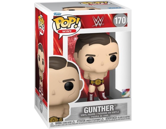 Funko POP! WWE: Gunther - Figura in Vinile da Collezione - Idea Regalo - Merchandising Ufficiale - Giocattoli per Bambini e Adu