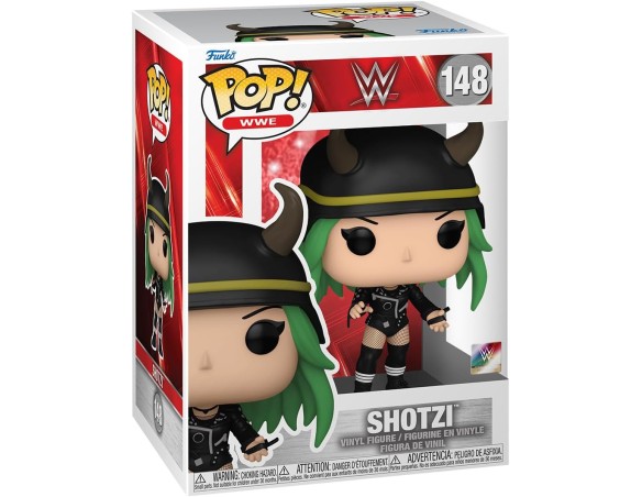Funko Pop! WWE: Shotzi Blackhart Blackheart - Figura in Vinile da Collezione - Idea Regalo - Merchandising Ufficiale - Giocatto