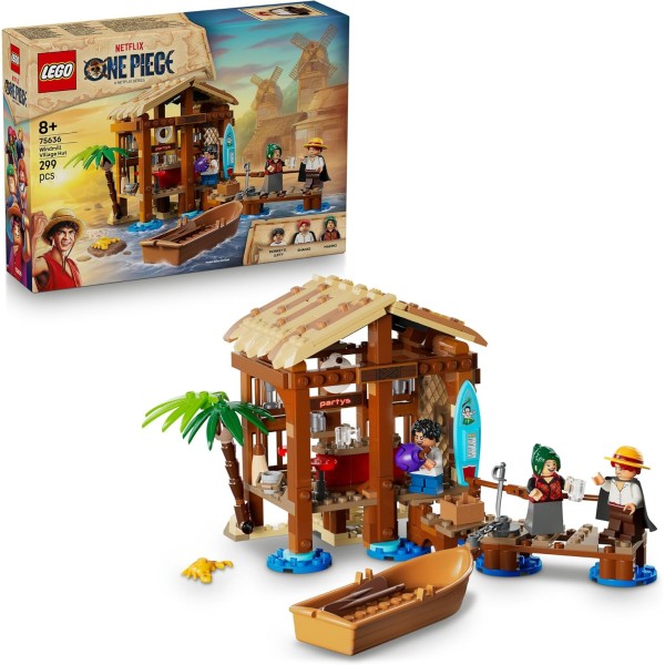 LEGO ONE PIECE 75636 La Capanna del Villaggio...
