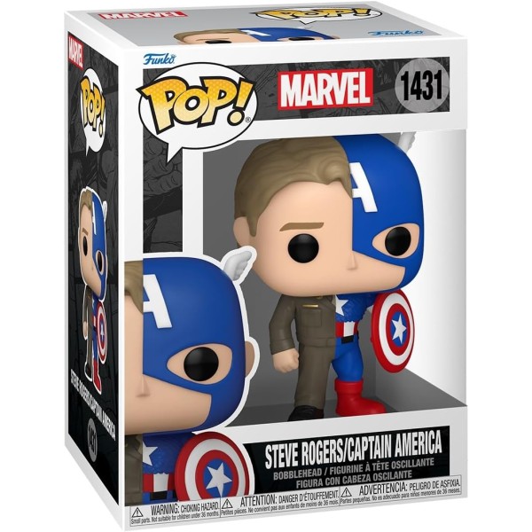 Funko Pop! Marvel: Split - Captain America...