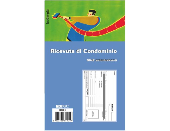 RICEVUTE DI CONDOMINIO DUPLICE COPIA E 5540 C