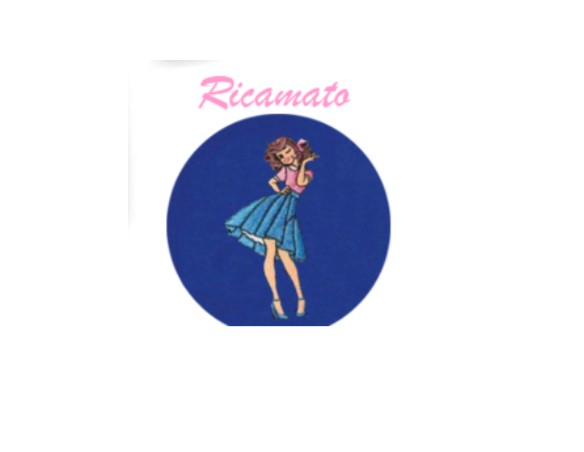Grembiule con zip cerniera scuola elementare blu bambina Siggi Made in Italy ricamo  ragazza bambina 4216