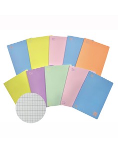 MAXO QUADERNO MAXI ONE COLOR PASTEL - 5 MM - 100 GR - 96...