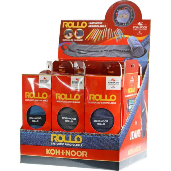 Astuccio Rotolo Rollo 24 scomparti esp Jeans