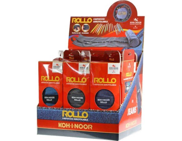 Astuccio Rotolo Rollo 24 scomparti esp Jeans
