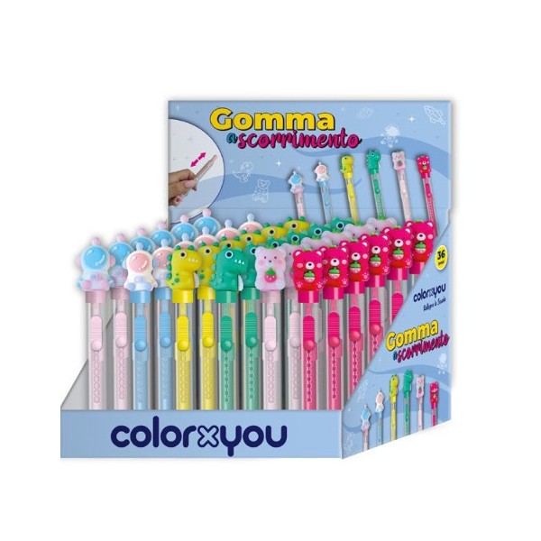 ColorXyou Gomma a Scorrimento
