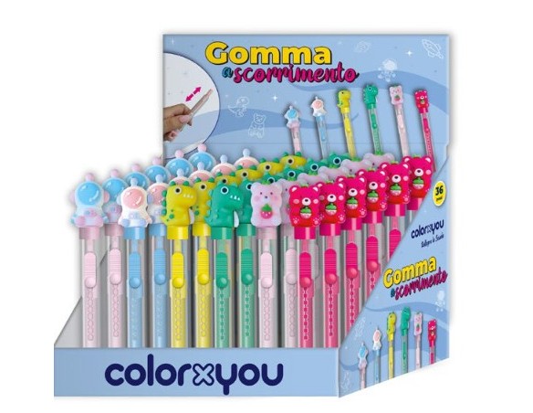 ColorXyou Gomma a Scorrimento