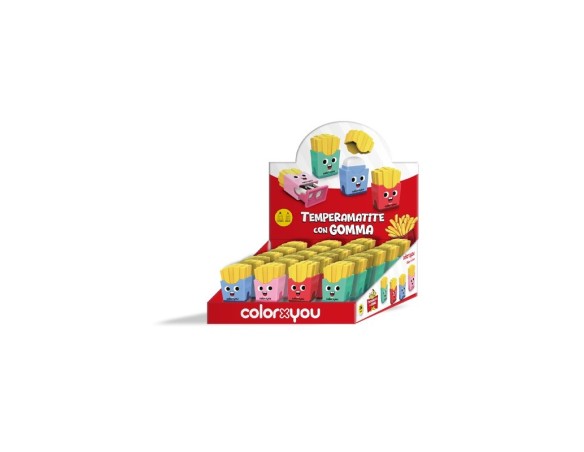 Temperamatite Colorxyou con gomma bts25