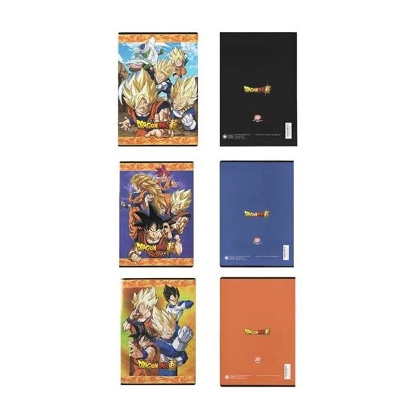 Maxi Quaderno Dragon Ball Super Rigatura 10 mm