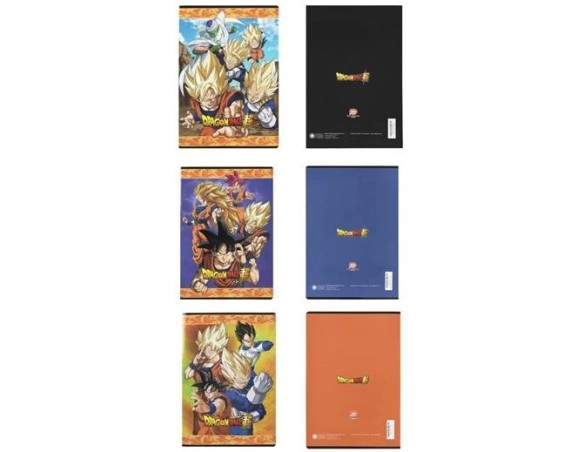 Maxi Quaderno Dragon Ball Super Rigatura 10 mm