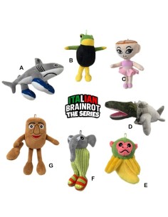 Italian Brainrot | PELUCHE BRAINROT CM 28 SOGGETTI ASSORTITI