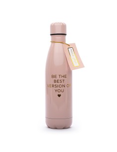 BORRACCIA in acciaio inox POSH + POP bottle TENUTA STAGNA...