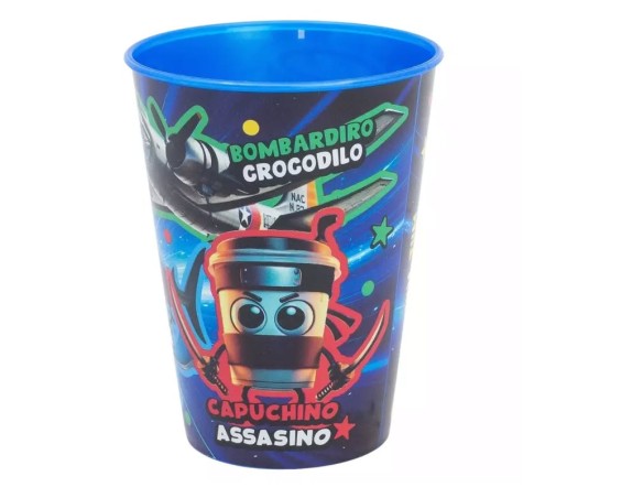 Italian Brainrot | Bicchiere Plastica italian Brainrot 260ml