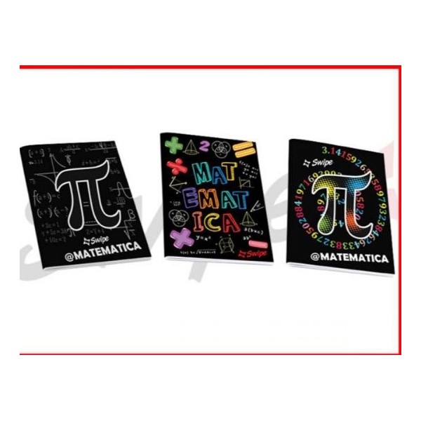 Maxi Quaderno Swipe Matematica 30 fogli + 1 80 g