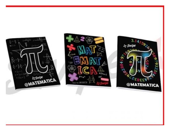 Maxi Quaderno Swipe Matematica 30 fogli + 1 80 g