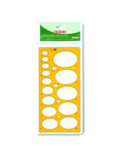 MASCHERA ELLISSI CON SMUSSO MM. 8-75 ARDA ELISSOGRAFO...
