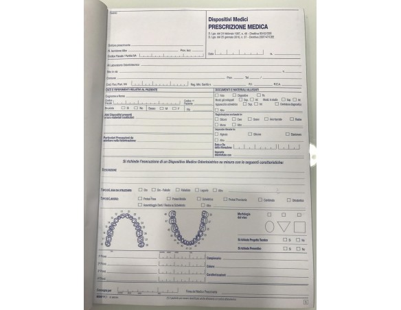 PRESCRIZIONE MEDICA DISP E 5853 A