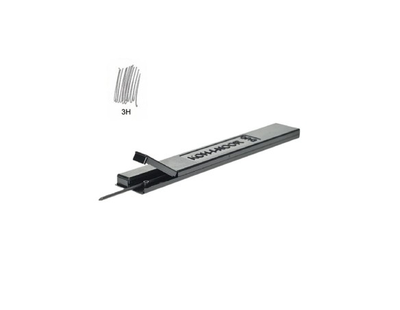 Astuccio mine per portamine KOH-I-NOOR 2mm - gradazione 3H 2 mine - H2200DUO-2H