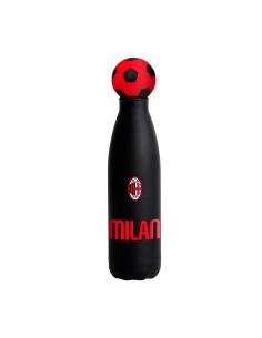 Milan | Seven Borraccia Milan Termica Calcio, Rosso Nero...